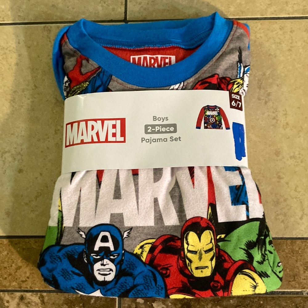 Marvel Comics pajama set